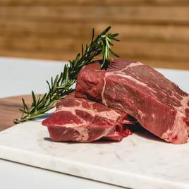 Steaks from a premium meat subscription box